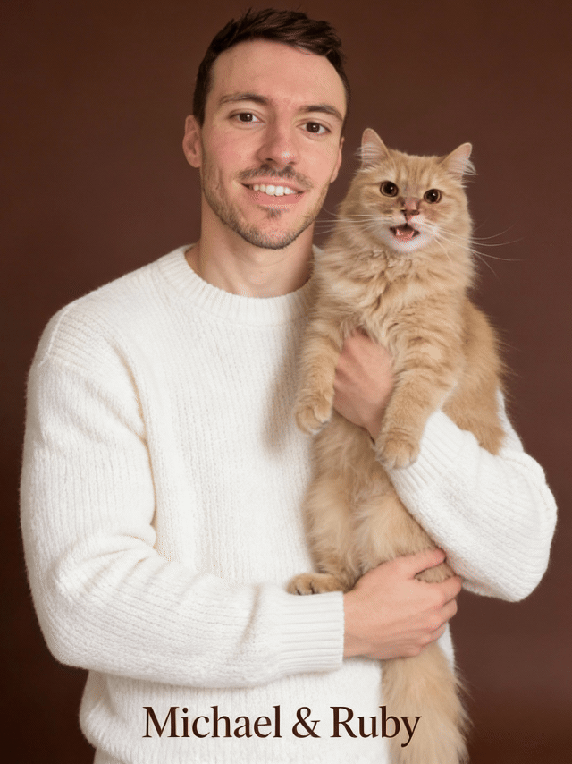A portrait of Michael and Ruby - January 2026