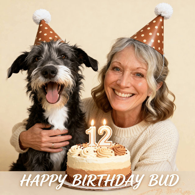 (Portrait of Kelly and Bud - In Loving Memory 2008-2020)