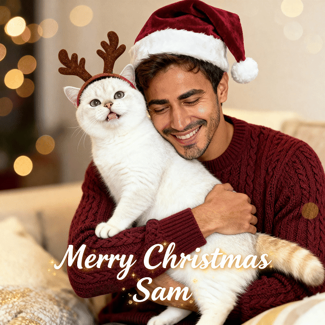 (Portrait of Danny and Sam - In Loving Memory 2014-2025)