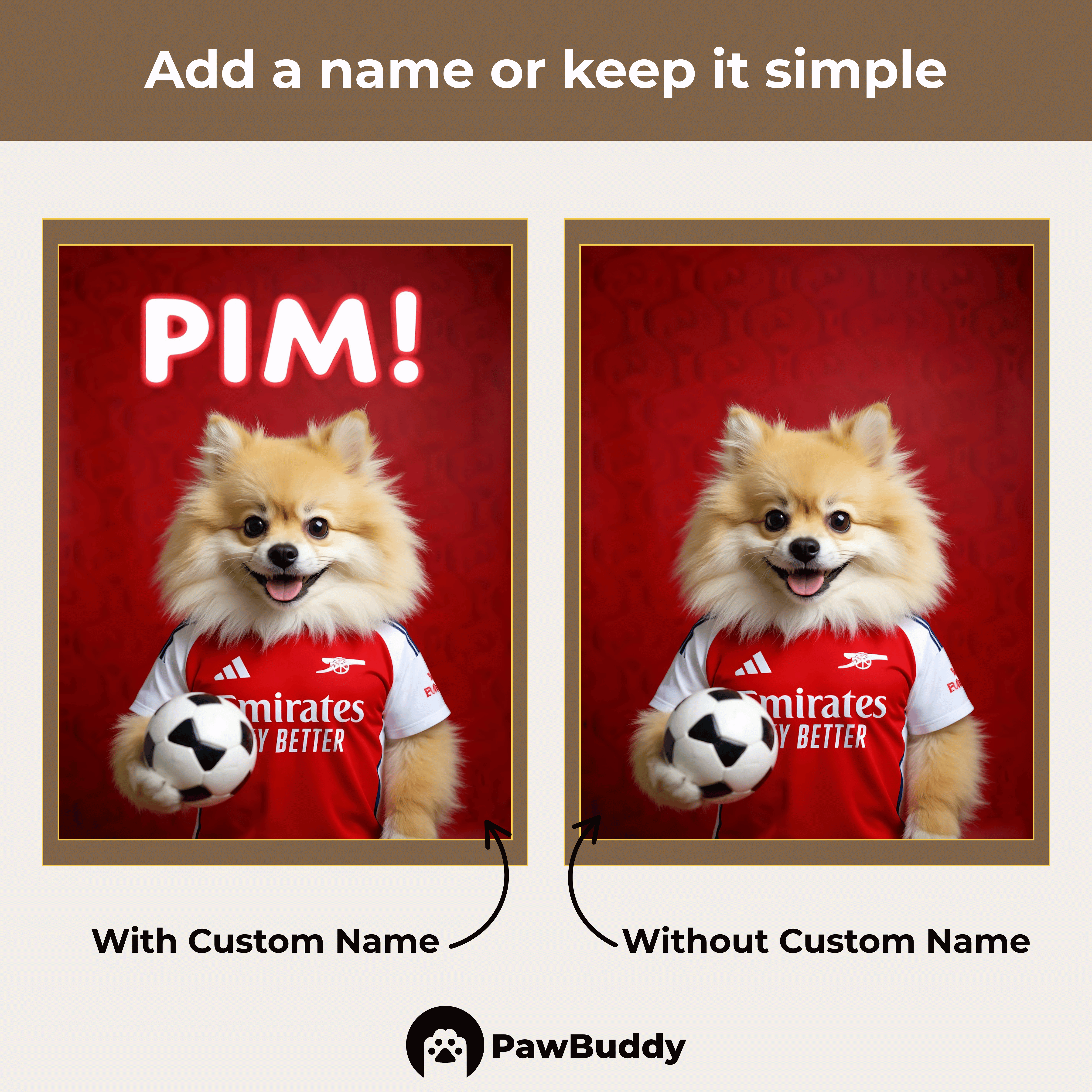 Custom Pet Portrait Crimson Velocity Soccer Style Digital Artwork – Personalized High-Resolution Artwork for Pet Lovers, Perfect for Online Sharing or as a Unique Sports-Themed Keepsake