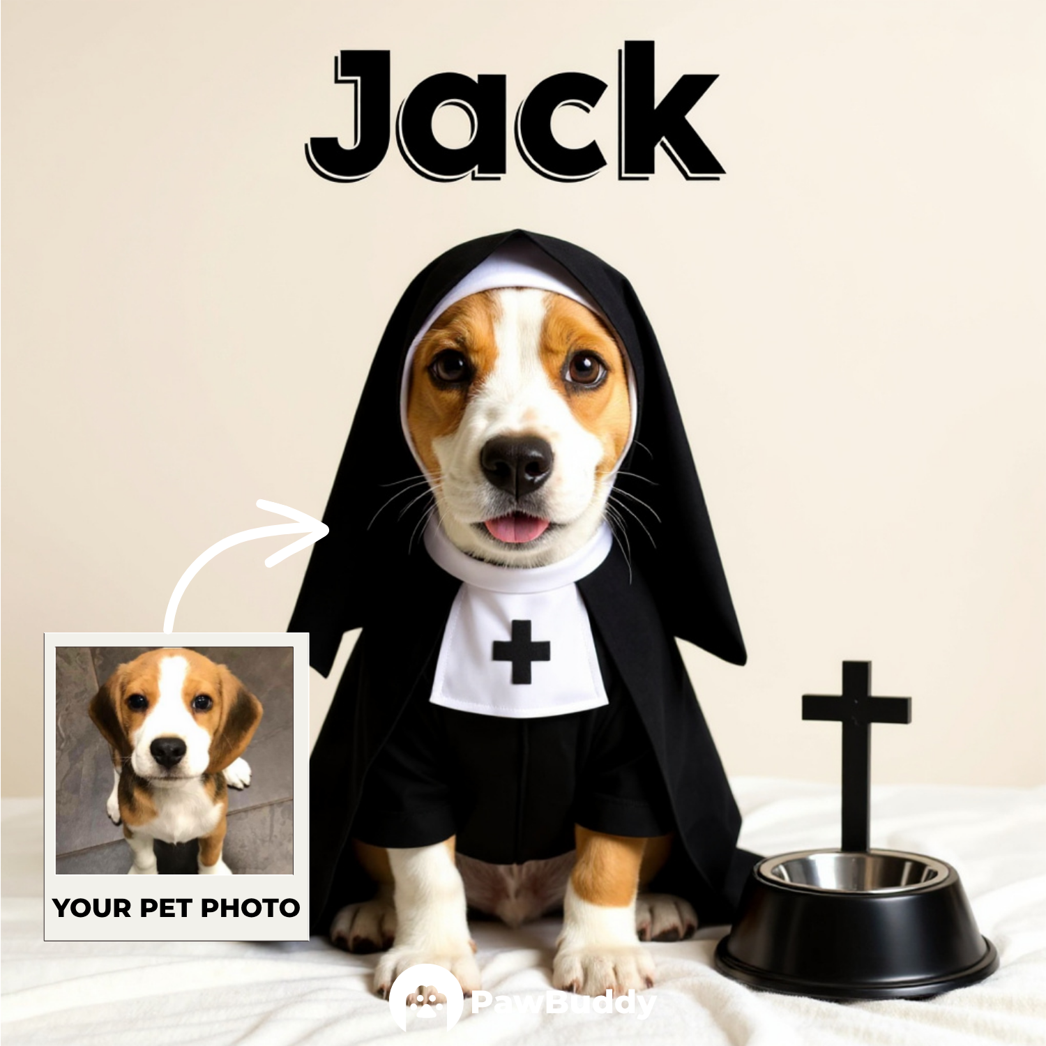 Custom Pet Portrait Spooky Pet Halloween Digital Artwork - Personalized High-Resolution Artwork for Pet Lovers, Perfect for Online Sharing or as a Unique Spooky-Themed Keepsake