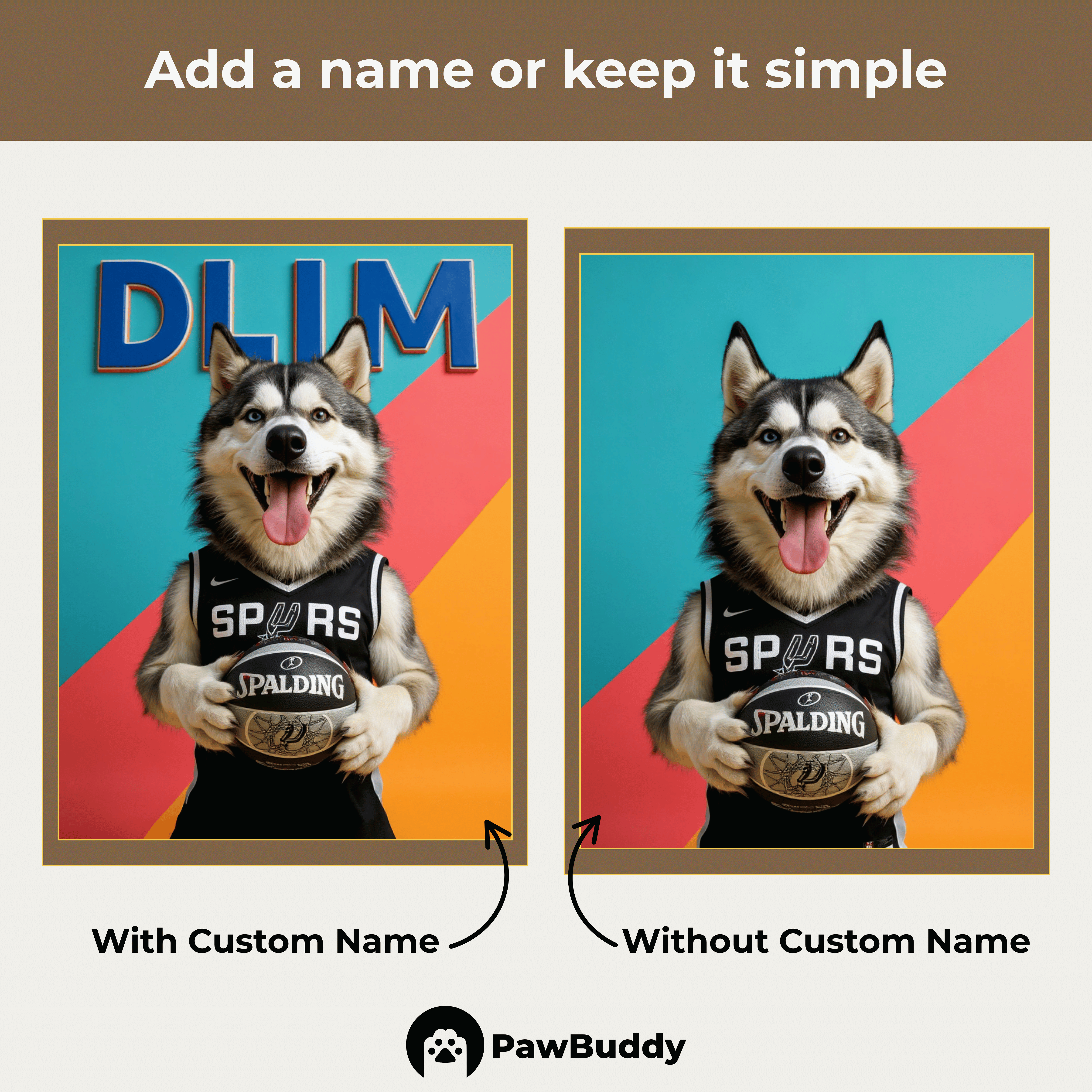 Custom Pet Portrait Midnight Precision Basketball Style Digital Artwork - Personalized High Resolution Artwork for Pet Lovers, Perfect for Online Sharing or as a Unique Sports Themed Keepsake