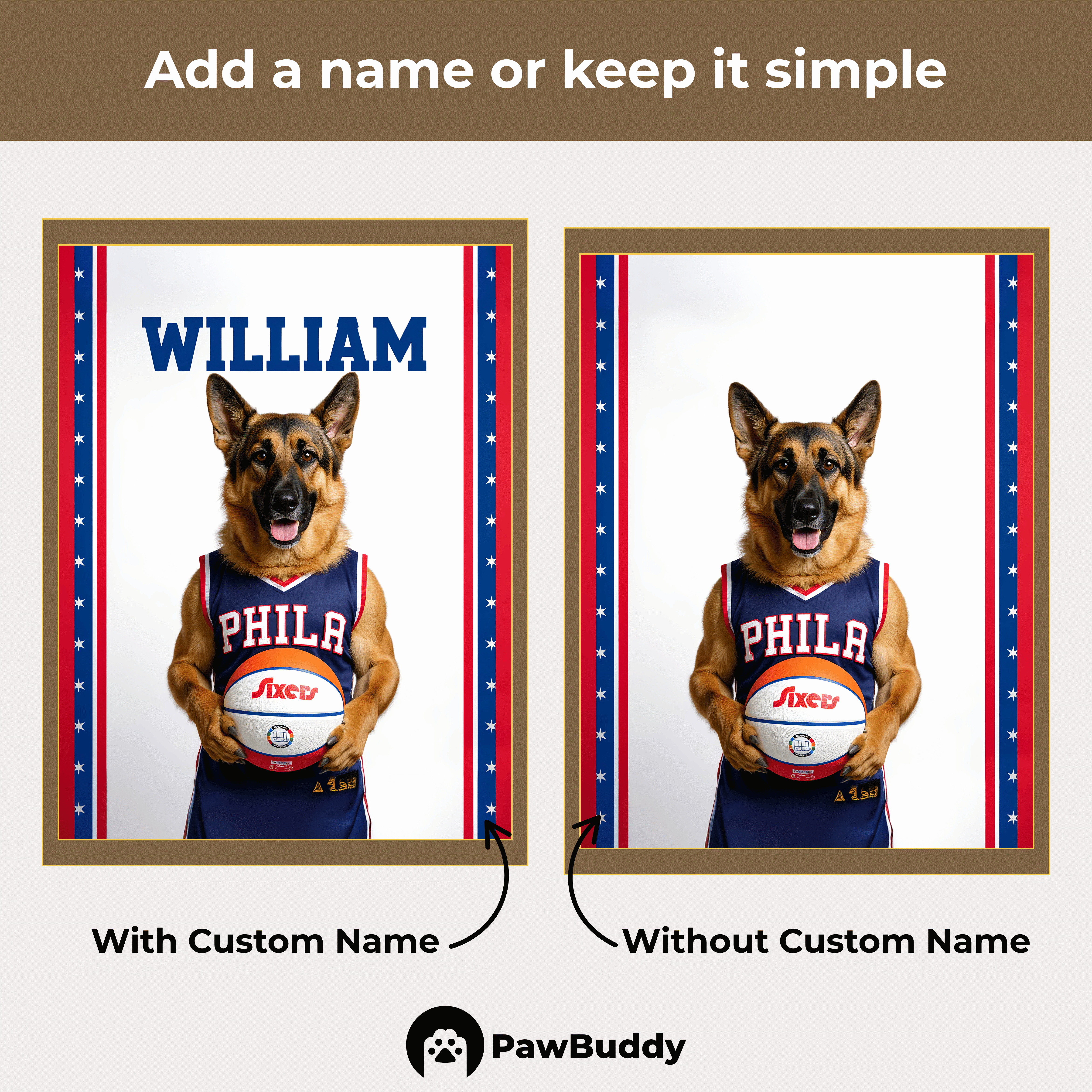 Custom Pet Portrait Urban Pulse Basketball Style Digital Artwork (Red-Blue Court Edition) - Personalized High-Resolution Artwork for Pet Lovers, Perfect for Online Sharing or as a Unique Sports - Themed Keepsake
