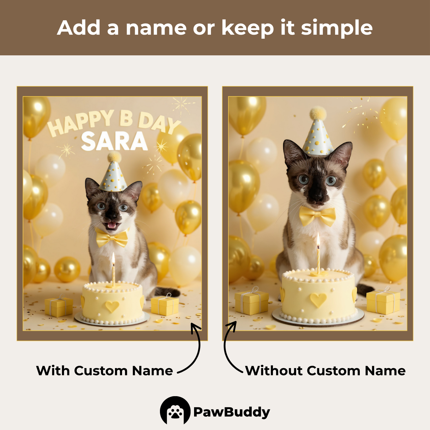 Custom Pet Portrait Sunshine Spark Birthday Style Digital Artwork - Personalized High-Resolution Artwork for Pet Lovers, Perfect for Online Sharing or as a Unique Celebration-Themed Keepsake