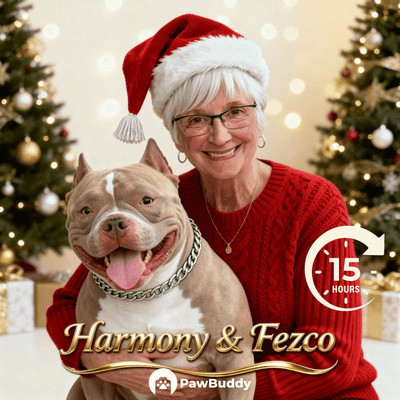 Custom Human & Pet Portrait Merry Glow Christmas Digital Artwork - Personalized High Resolution Artwork for Pet Lovers, Perfect for Online Sharing or as a Unique Holiday Keepsake