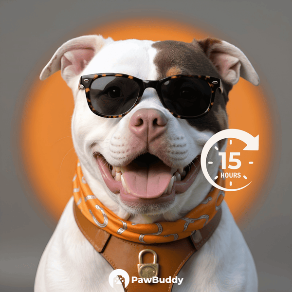 Custom Digital Art Equestrian Luxe Orange Elegance Pet Portrait – Personalized High-Resolution Artwork for Pet Lovers, Perfect for Online Sharing or as a Unique Fashion-Inspired Keepsake