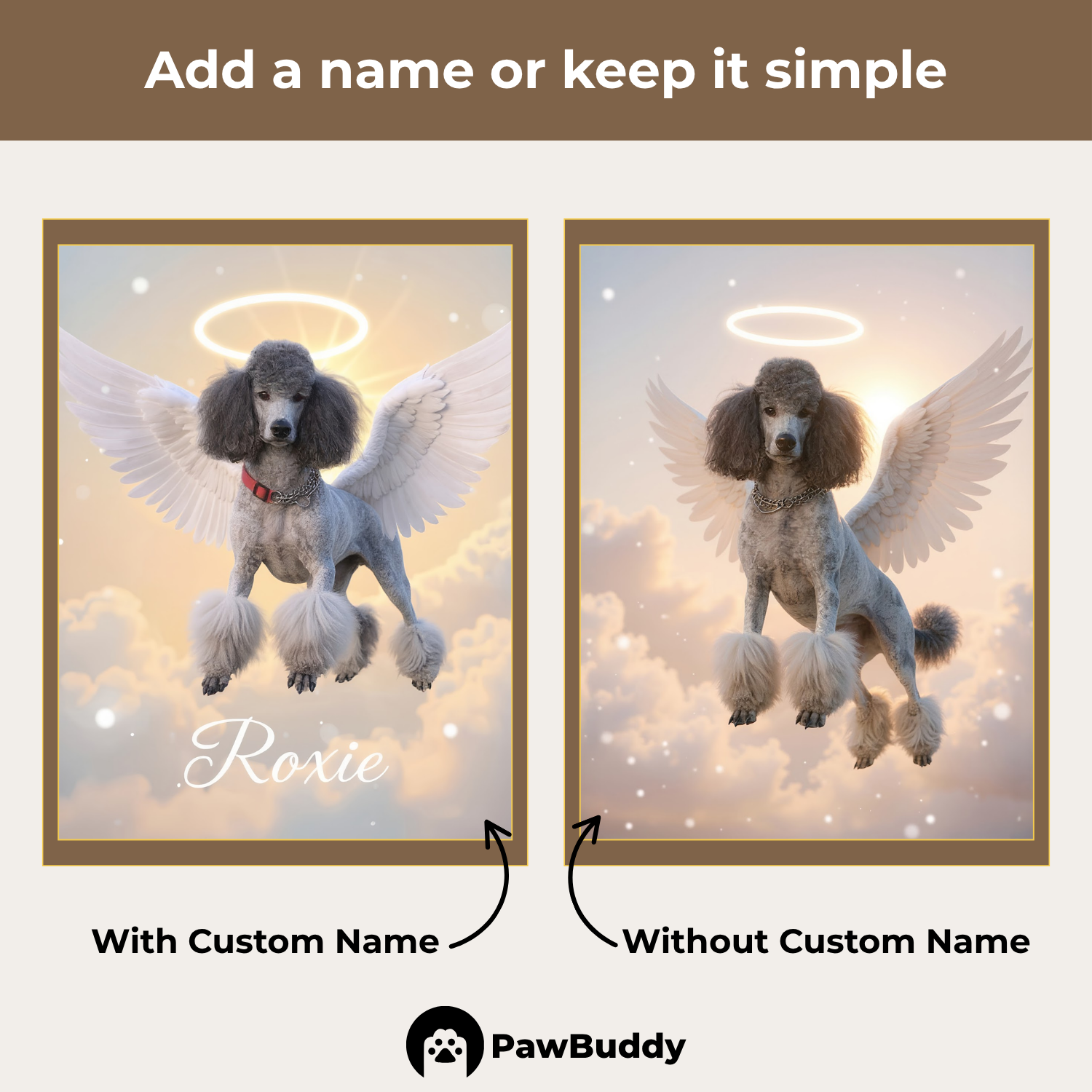 Custom Pet Portrait Heavenly Flight Angel Style Digital Artwork - Personalized High-Resolution Artwork for Pet Lovers, Perfect for Online Sharing or as a Unique Memorial Keepsake