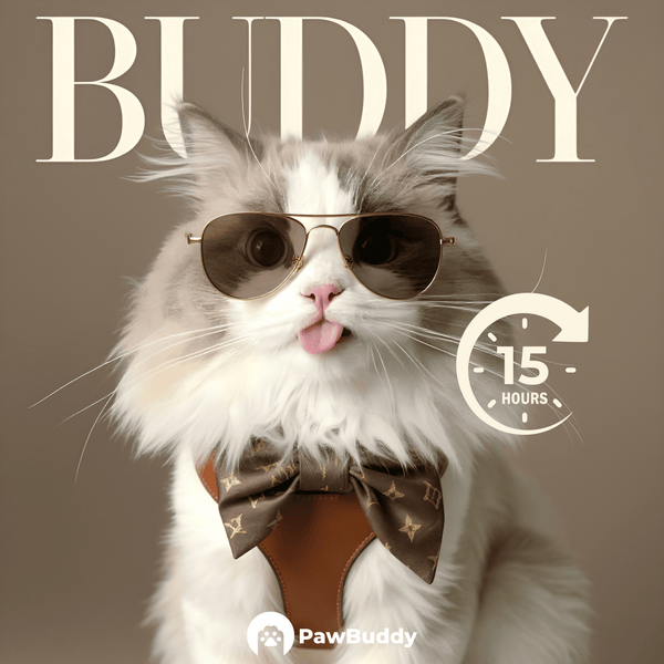 Custom Digital Art Monogram Chic Luxury Style Pet Portrait – Personalized High-Resolution Artwork for Pet Lovers, Perfect for Online Sharing or as a Unique Elegant Keepsake