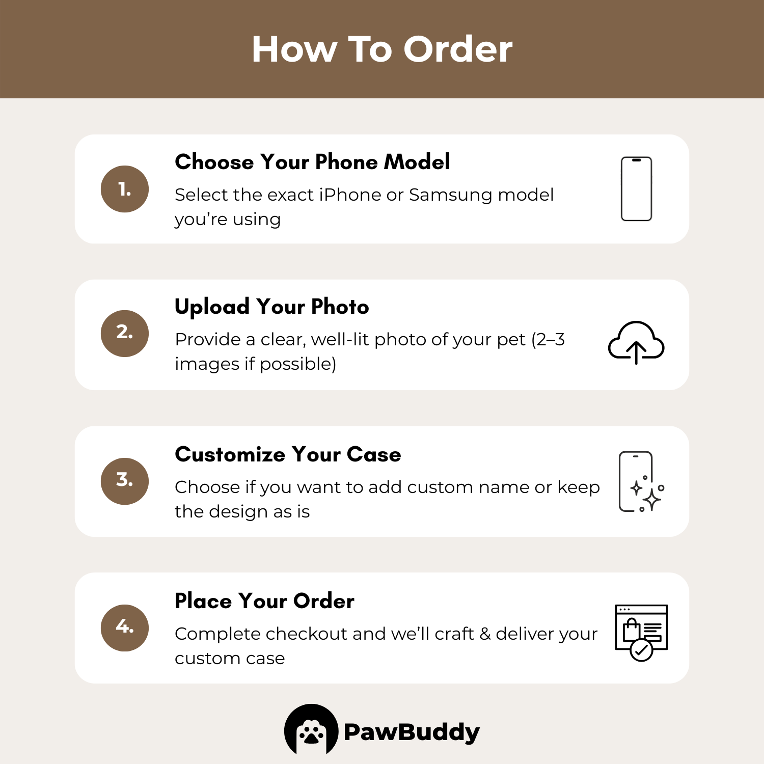 Custom Pet Phone Case for iPhone 11–17, Personalized Red Birthday Celebration Design, Dual-Layer Shockproof PC+TPU Protective Cover with Glossy Wraparound Printing, Unique Gift for Pet Lovers